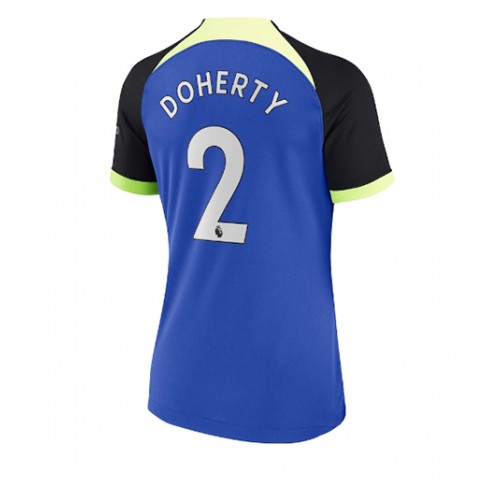 Dres Tottenham Hotspur Matt Doherty #2 Gostujuci za Žensko 2022-23 Kratak Rukav
